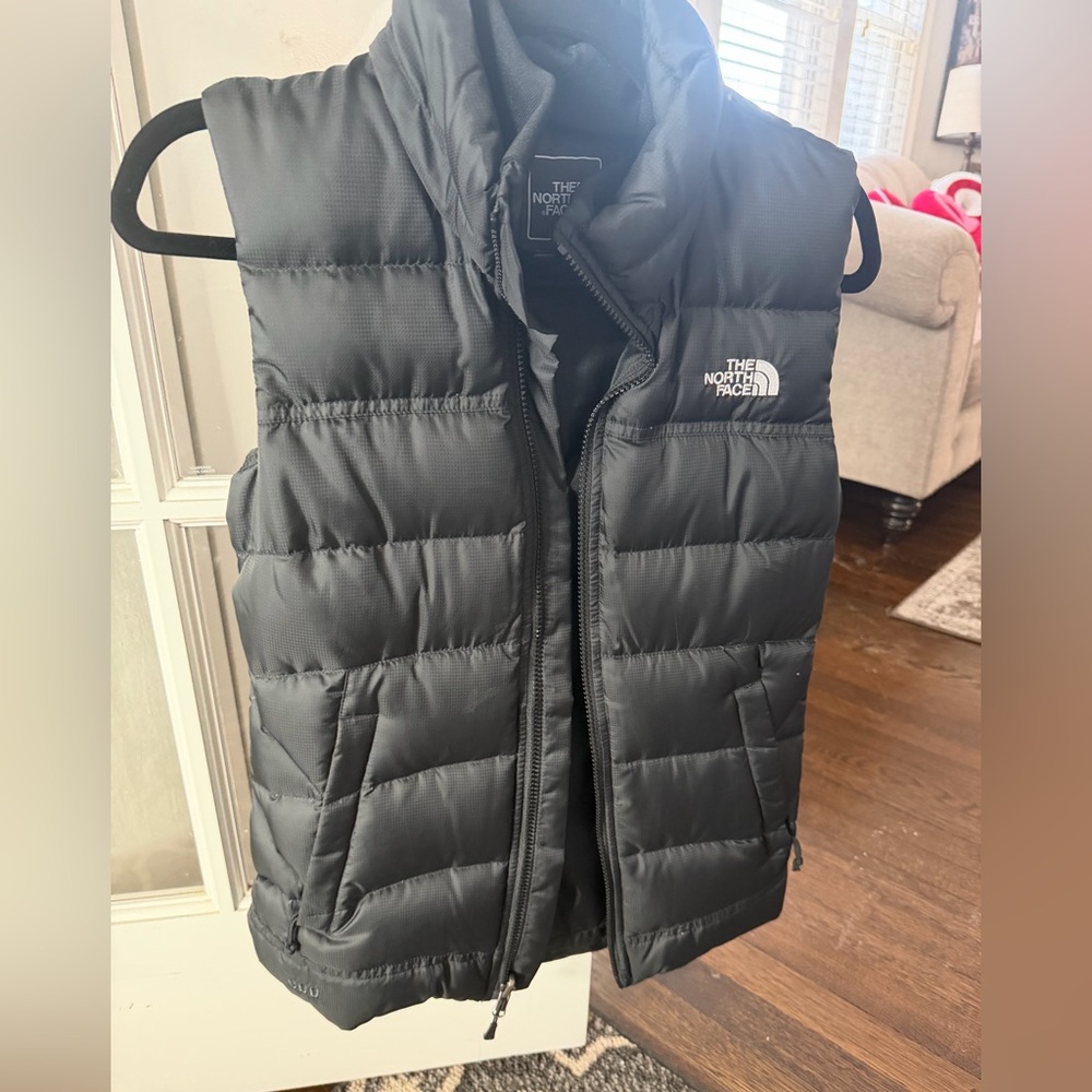 The North Face Black Puffer Vest